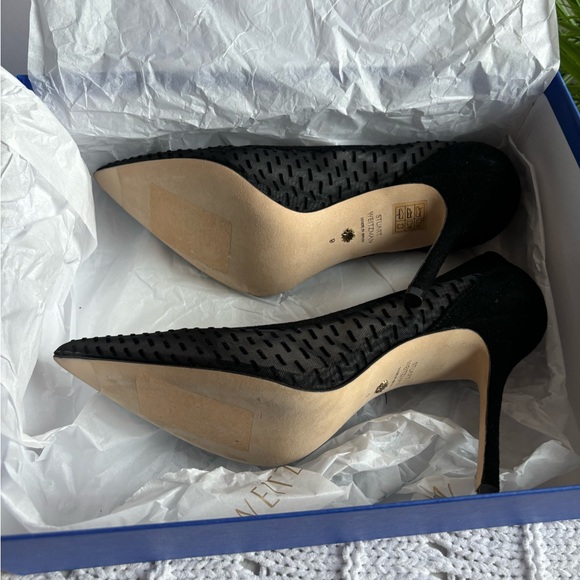 New Stuart Weitman Tasha pointed Toe Pump - Picture 14 of 16